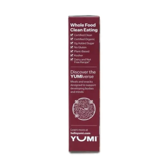 YUMI Organic Apple and Cinnamon Squash Baby Snack Bar - 3.7oz/5ct image {2}