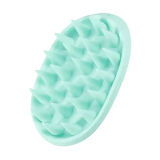 Unique Bargains Travel Size Silicone Scalp Massager Hair Brushes 1 Pc image {6}