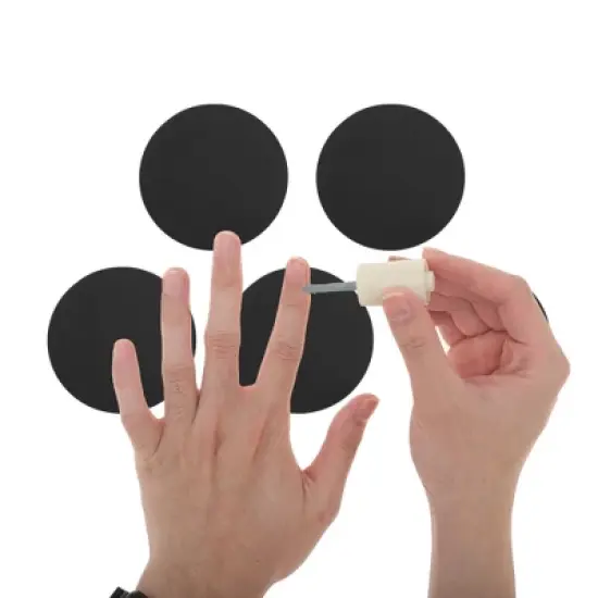 Unique Bargains Rollable Nail Art Stamping Mat 5 Pcs image {4}