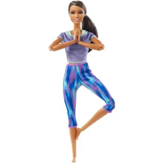 ​Barbie Made to Move Doll - Blue Dye Pants image {4}