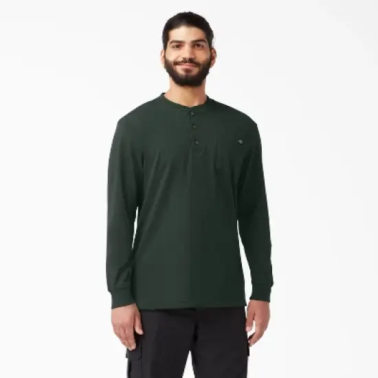 Dickies Long Sleeve Heavyweight Henley T-Shirt image {9}