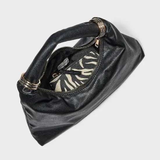 Soft Mini Handbag - A New Day Black image {3}