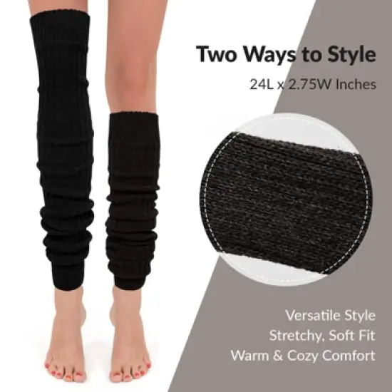 Wrapables Over The Knee Long Wool Blend Leg Warmers image {1}
