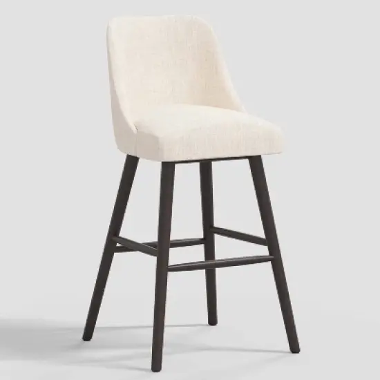 Geller Modern Counter Height Barstool in Linen - Threshold&trade; image {8}
