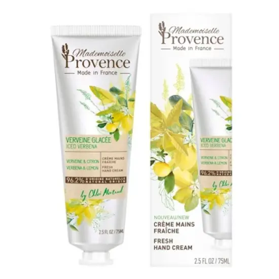 Mademoiselle Provence Provence Verbena & Lemon Hand Cream Lemon Verbena - 2.5 fl oz image {1}