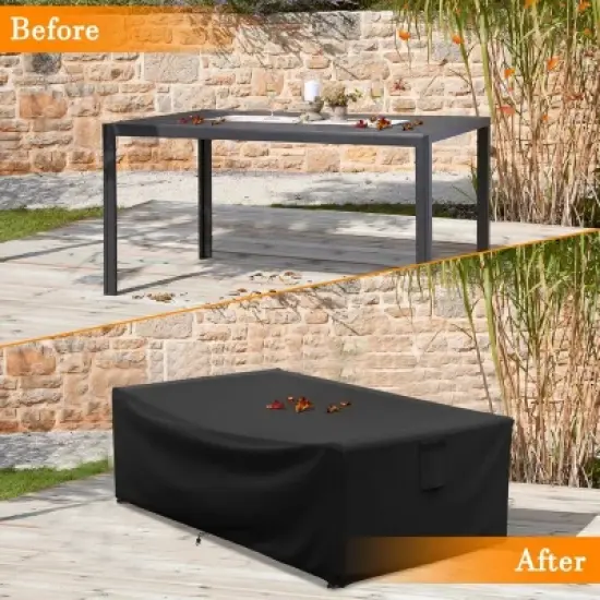 Akefit Waterproof Heavy Duty Outdoor Furniture Cover Patio Garden Protector 109 Inch image {6}