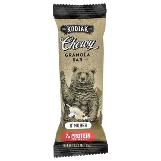 Kodiak Cakes Chewy Granola Bars, S'mores 5 Bars, 1.23 oz image {2}