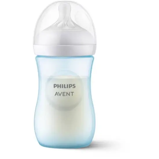 Philips Avent Natural Baby Bottle with Natural Response Nipple - Clear - 9oz image {16}