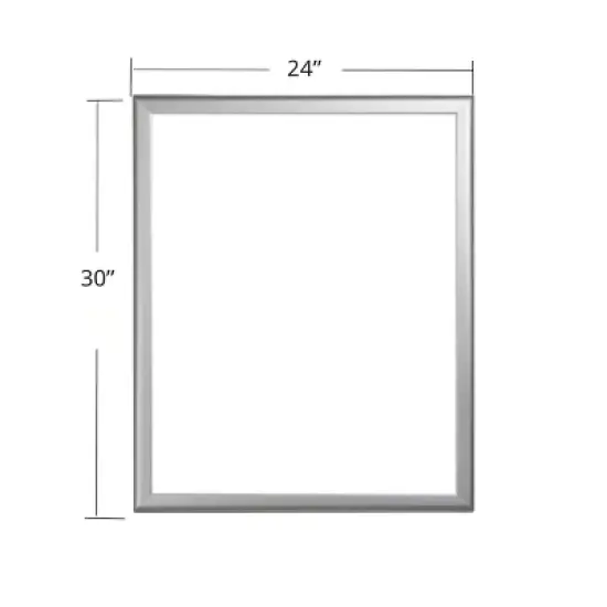 Azar Displays Large Dry Erase White Board 24"x30" image {2}