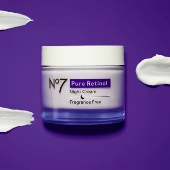 No7 Pure Retinol Night Repair Cream - 1.69 fl oz image {5}