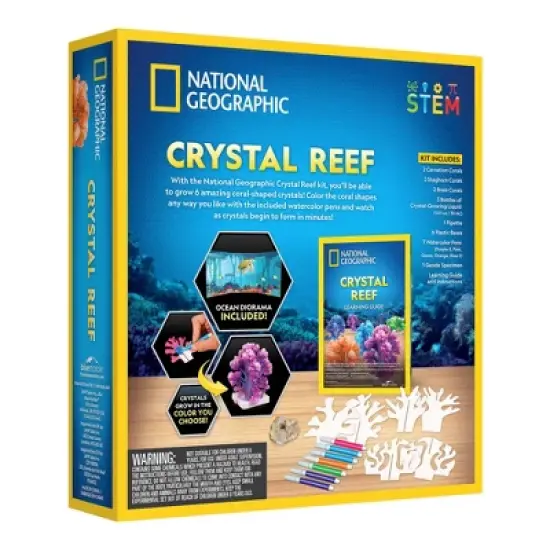 National Geographic Crystal Reef Science Kit image {1}