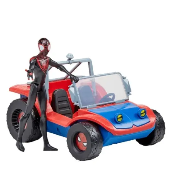Marvel Spider-Man Spider-Mobile Vehicle and Figure image {3}