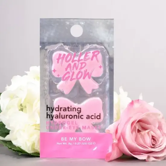 Holler and Glow Vitamin C Under Eye Mask Bows - 0.10oz image {3}