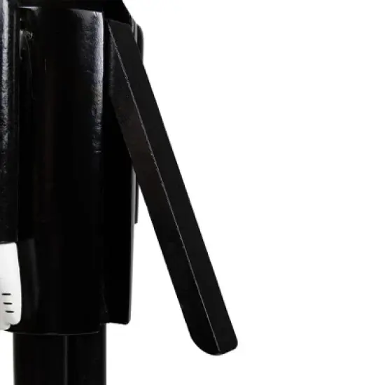 Northlight Skeleton Wooden Halloween Nutcracker - 14" - Black and White image {4}