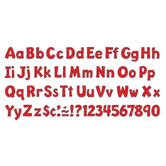 TREND Red 4" Playful Combo Ready Letters&reg;, 3 Packs image {1}