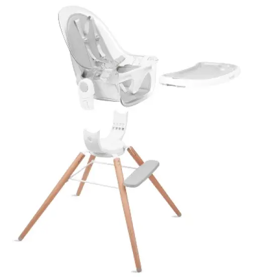 Munchkin Cloud Baby High Chair with 360&deg; Swivel - Clear image {4}
