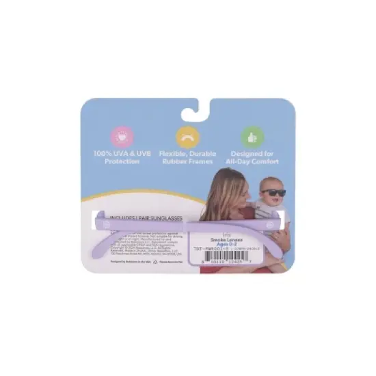 Little Suns by Babiators Classics Navigator UV Sunglasses - Iris Flower image {4}