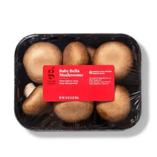 Fresh Baby Bella Mushrooms - Good & Gather&trade; image {4}