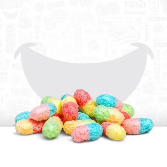 Crazy Candy Freeze Dried Candy - Sour Crispy Crawlers - 1.5oz image {1}