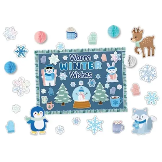 Teacher Created Resources&reg; Warm Winter Wishes Create & Decorate Quick Kit image {6}