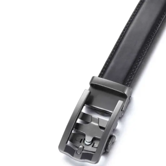 Mio Marino | Men's Horseshoe Leather Ratchet Belt image {3}