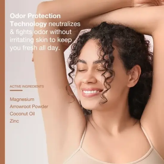 Raw Sugar Simply Deo Solid Deodorant - Santal + Verbena - 2.7oz image {4}