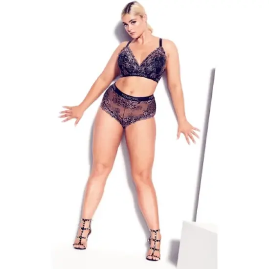 Women's Plus Size  Gizela Underwire Bra - black | FOX & ROYAL image {3}