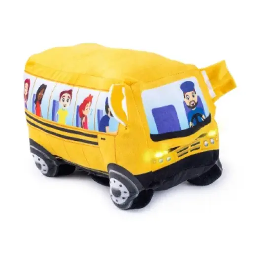 Plush Creations Rattle Soother - School Bus image {1}