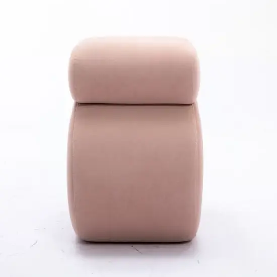 Coco Irregular Upholstered Ottoman-Maison Boucle image {5}