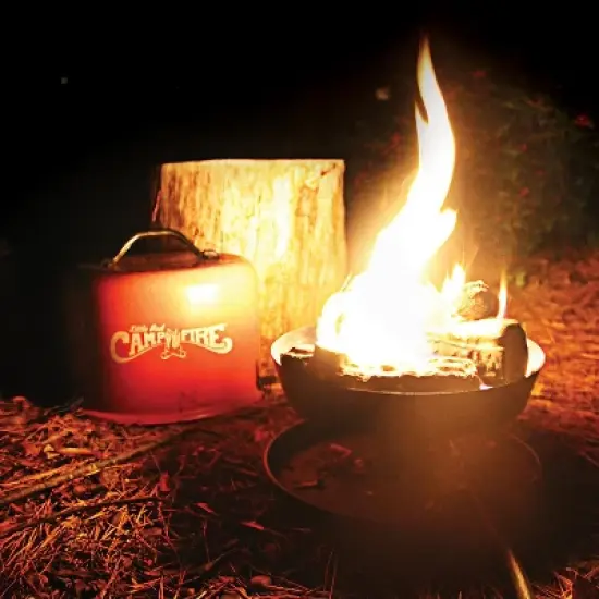 Camco Little Red Outdoor Portable Tabletop Propane Heater Fire Pit image {5}