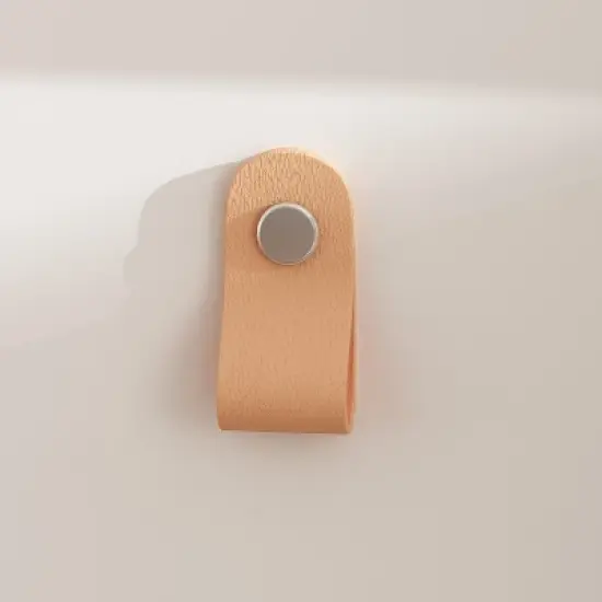 Famapy Baby Changing Table With leather Pulls Large Worktop Three Drawers Rich Storage Space Storage Cabinet image {5}