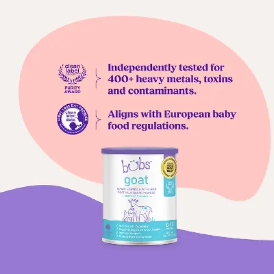 Bubs Easy Digest Goat Infant Formula Powder - 20oz image {8}