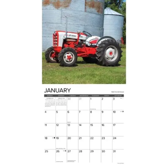 Willow Creek Press 12"x12" 2026 Classic Tractors Wall Calendar image {2}