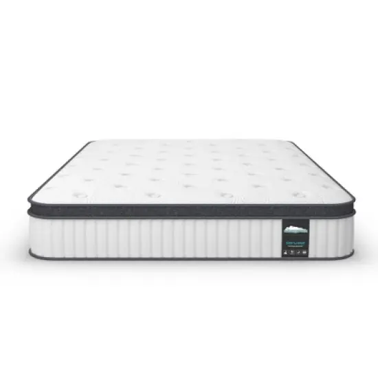 Serweet 12" Spring & Memory Foam Hybrid Mattress- Compatible with Platform Bed, Box Spring, or Slat Base image {7}