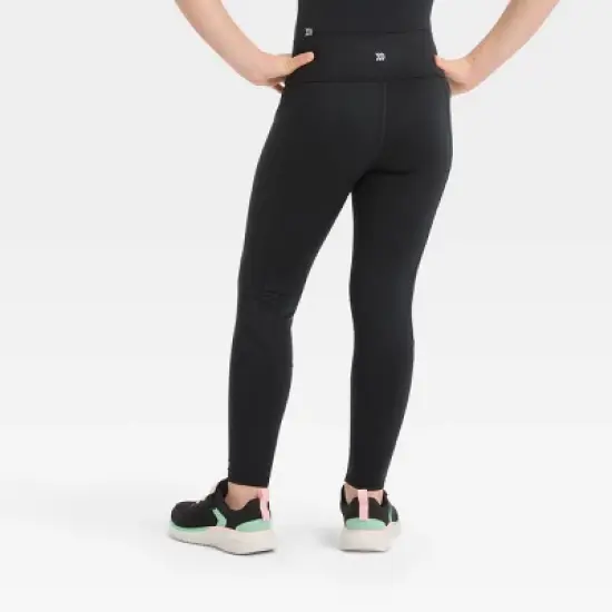 Girls' Cozy Pocket Leggings - All in Motion&trade; image {1}