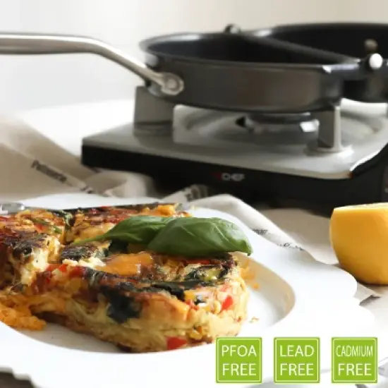 TECHEF Frittata and Omelette Double Sided Pan image {2}