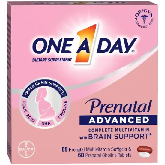 One A Day Women's Prenatal Vitamin + Choline image {2}
