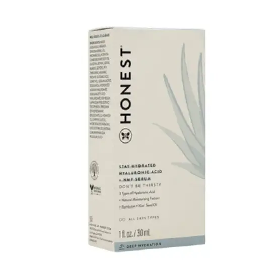 Honest Beauty Stay Hydrated Hyaluronic Acid + NMF Serum - 1 fl oz image {4}