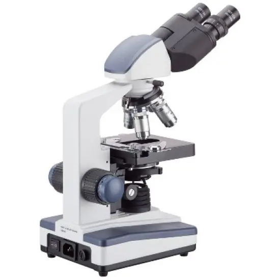 40X to 2500X Binocular Compound Microscope with Digital Camera and Interactive Software - AmScope image {2}