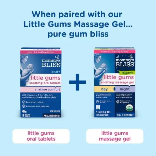 Mommy's Bliss Little Gums Soothing Oral Tablets - 140ct image {6}