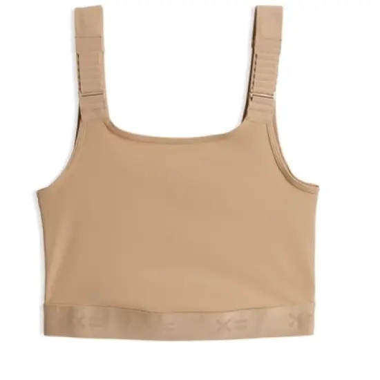 TomboyX Adjustable Compression Bra, Full Coverage Medium Support Bra image {4}