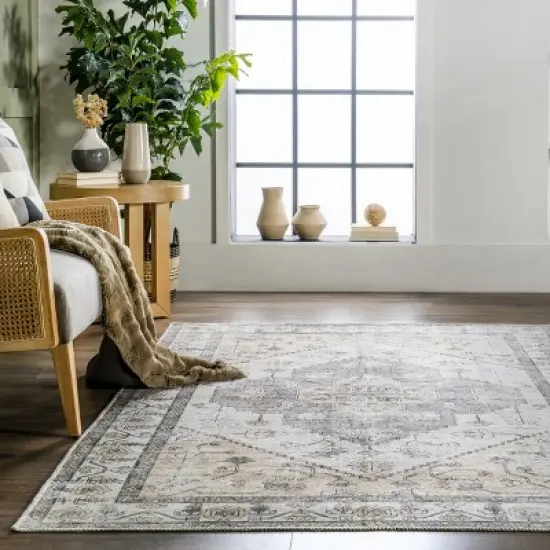 nuLOOM Autumn Vintage Machine Washable Area Rug image {7}