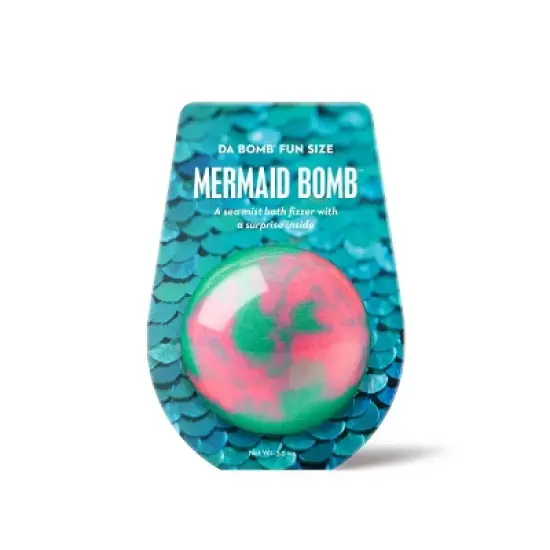 Da Bomb Bath Fizzers Mermaid Bath Bomb - 3.5oz image {8}