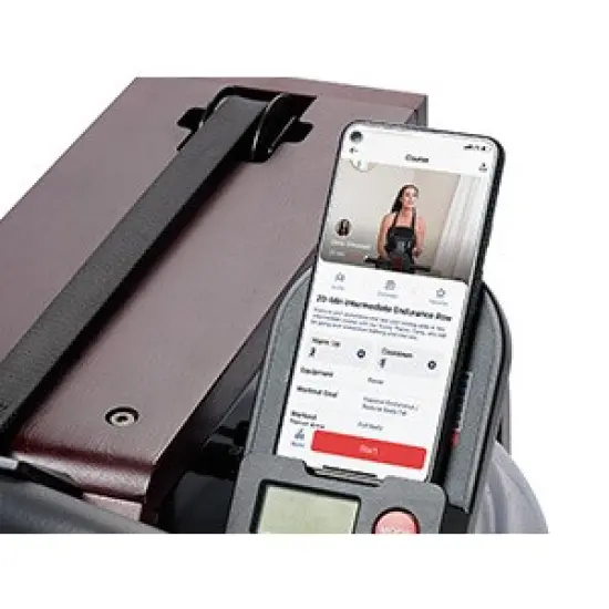 Sunny Health & Fitness Wooden Water Rowing Machine image {7}