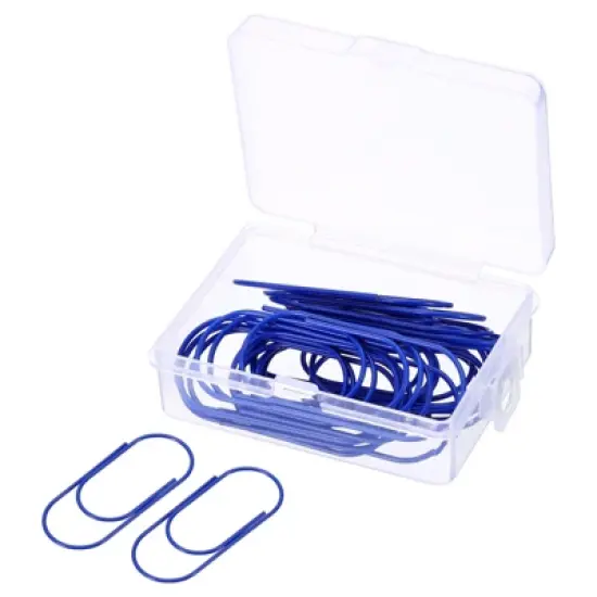 Unique Bargains Large Metal Prevent Tearing Pages Home Office Paper Clip 20 Pcs image {5}
