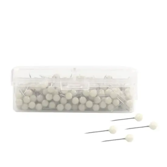 Unique Bargains Round Head Push Pins for Home Office Bulletin Board Crafts 500 Pcs image {14}