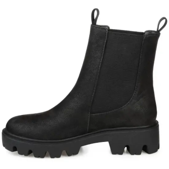 Journee Collection Womens Ivette Tru Comfort Foam Pull On Block Heel Booties image {1}