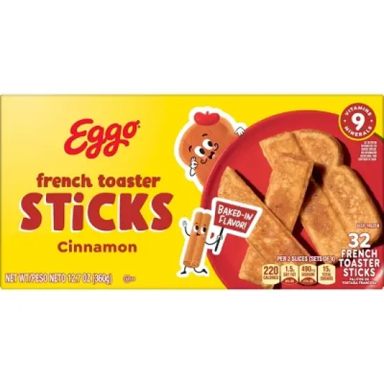 Eggo Frozen French Toaster Sticks Cinnamon - 12.7oz/32ct image {8}