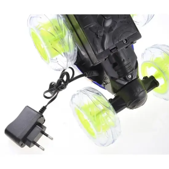 Link Remote Control Car, RC Stunt Car 360&deg;Rolling Twister With Lights & Music For Kids & Adults image {9}