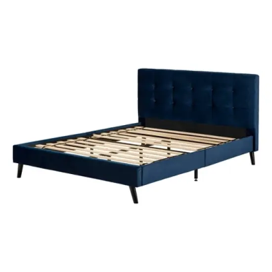 Queen Maliza Upholstered Complete Platform Bed - South Shore image {14}